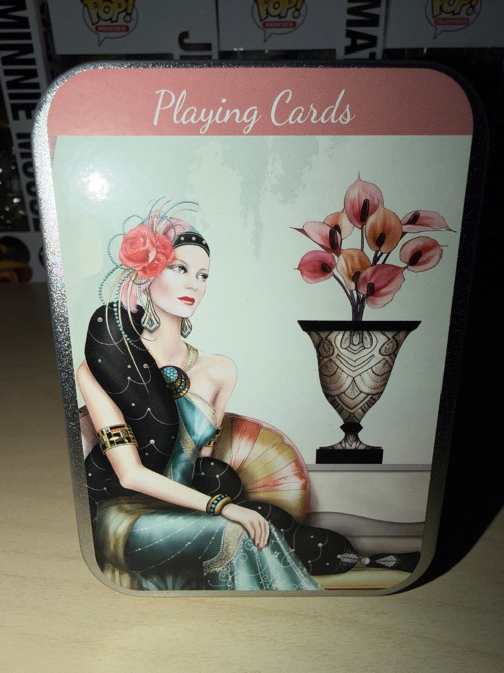 Playing Cards in Tin
